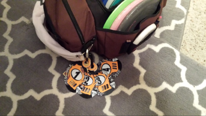 2016 Wisconsin Disc Golf Bag Tag | 3d print model