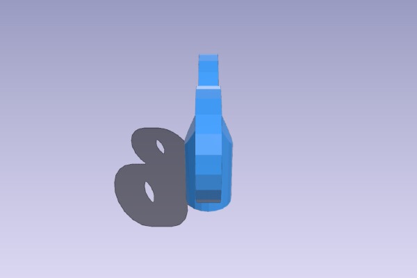 Extruder Knob Wind-up Key | 3d print model