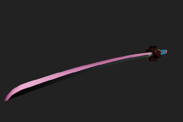 Mitsuri Kanroji  Nichirin katana | 3d print model