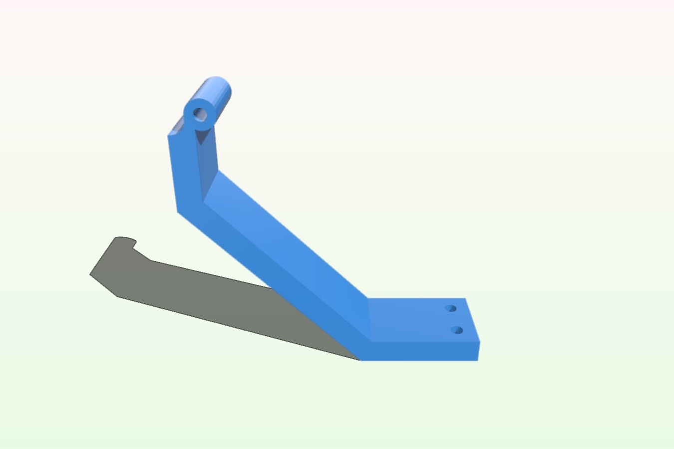 simple Logitech C170 camera mount