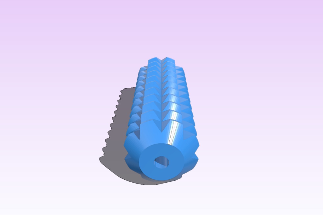 Spiked massage roller