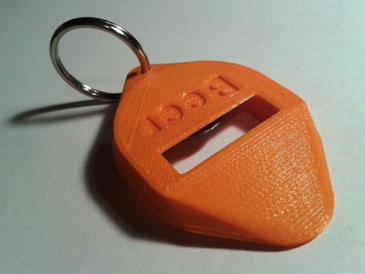 Beer Bottle Opener Keyring | 3d print model