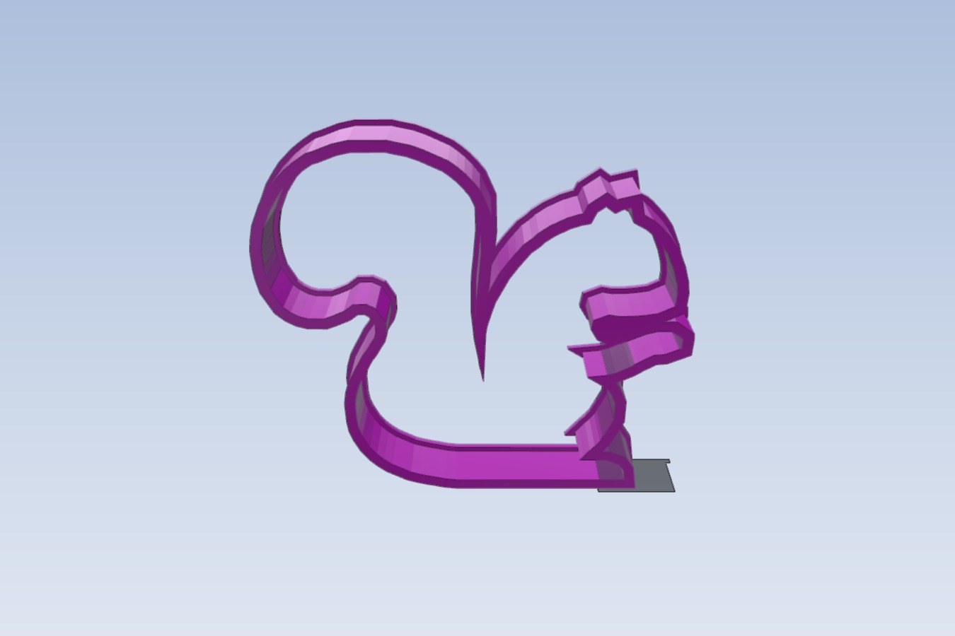 Squirrel_cookie_cutter Cookie Cutter