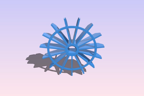Air Compressor Fan | 3d print model