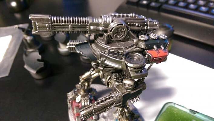 Anubis Pattern Volkite Eradicator for Nemesis Warbringer Titan | 3d print model