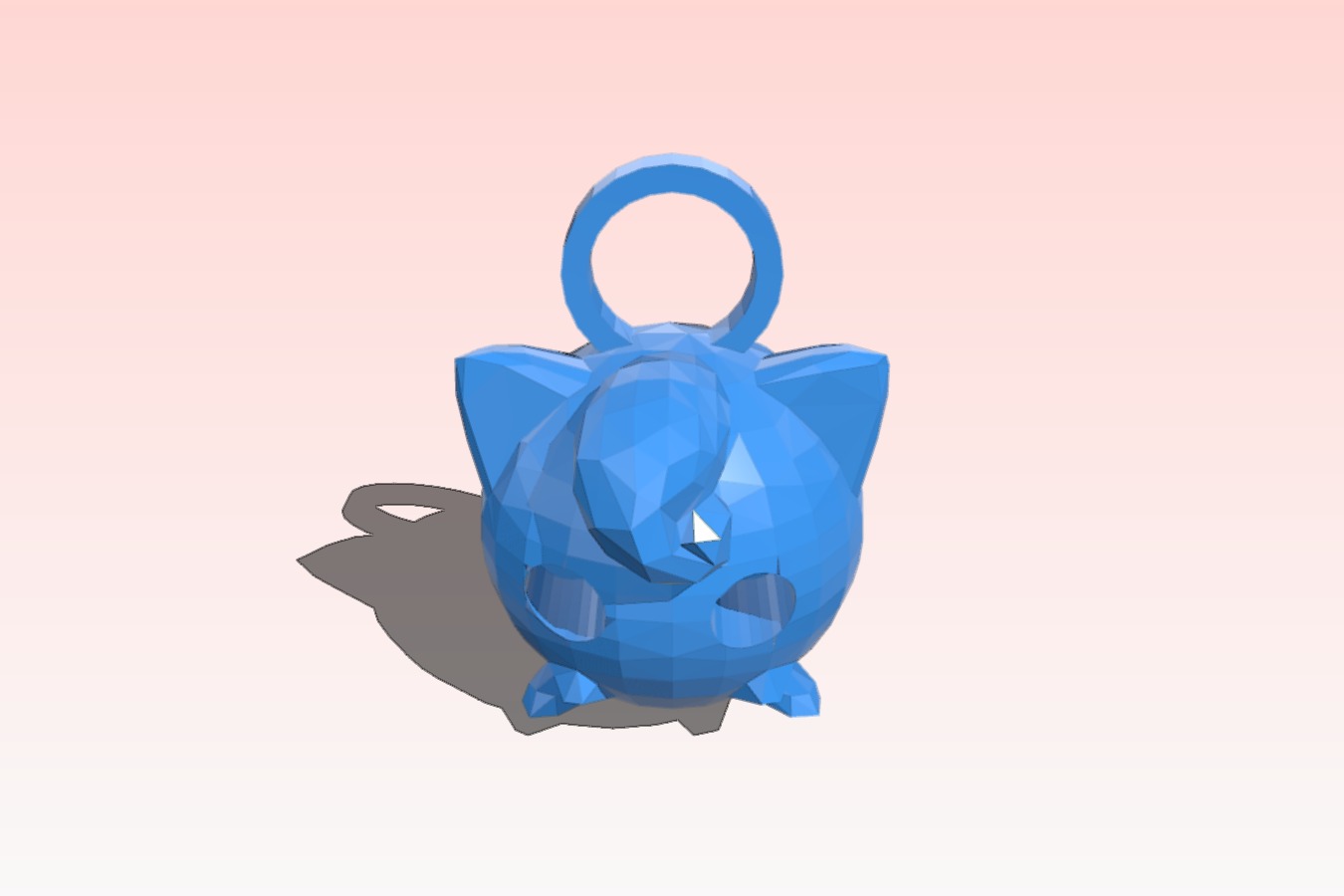 Jigglypuff Keychain