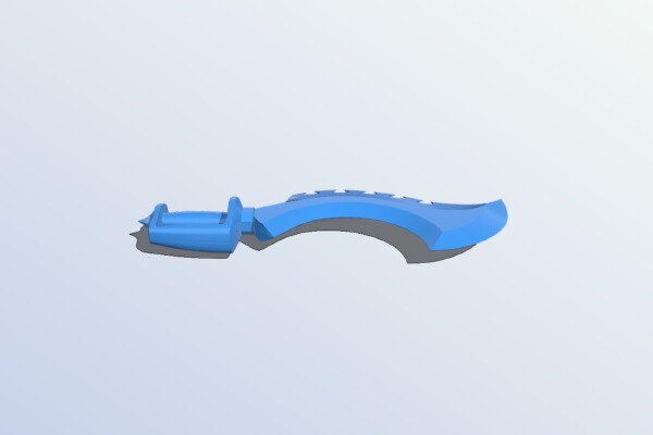 Monster hunter world sword | 3d print model