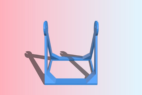 Table Spool Holder | 3d print model