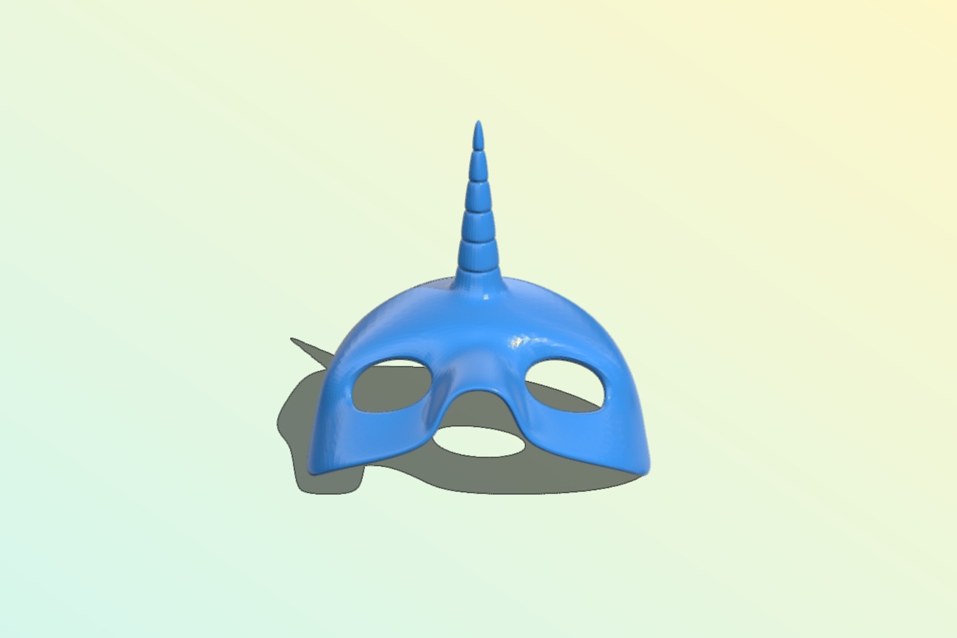 Halloween Unicorn Mask (remixed for 5mm LED)