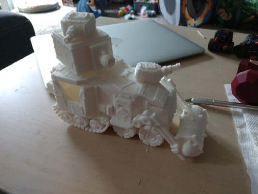 Ork Battlewagon | 3d print model