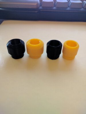 Limitless RDTA Gold Extended Drip Tip | 3d print model