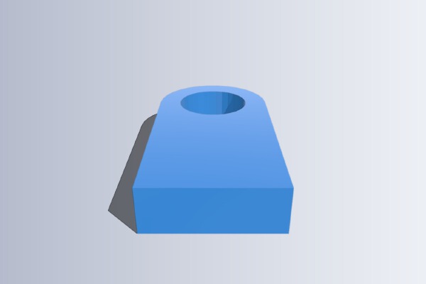 Yazzo Bearing Rod Mount | 3d print model