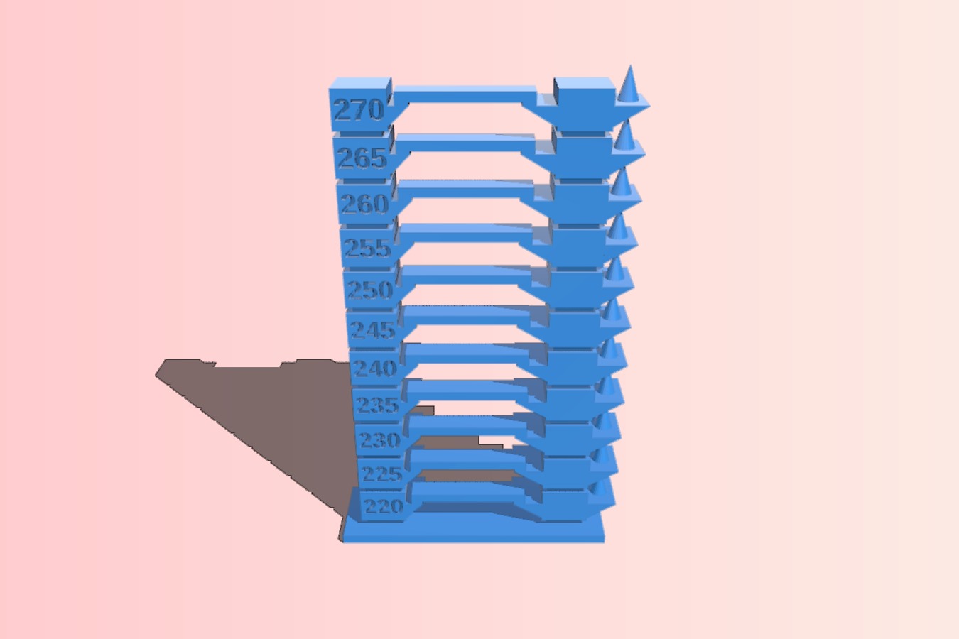 Customizable Temperature Tower with wait