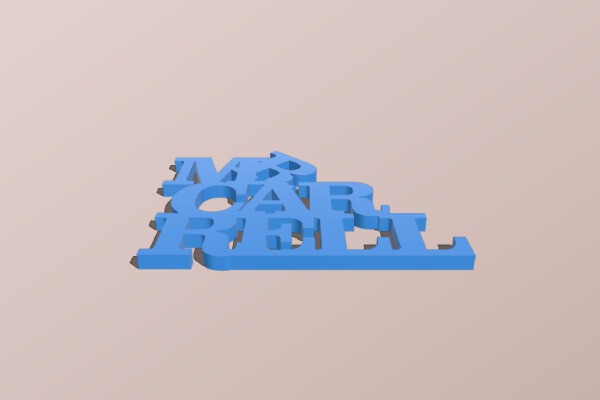 Mr Carrell | 3d print model