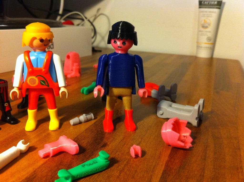 Printable and functional Playmobil