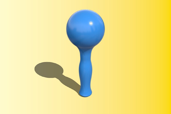 ÇINGIRAK ( rattle ) Baby toy | 3d print model