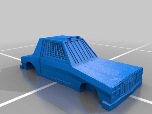 Basic OLD Stock Car | 3d print model