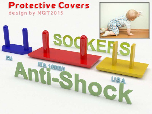 Anti Shock _ Protective Socker for kids by NQT2015 | 3d print model