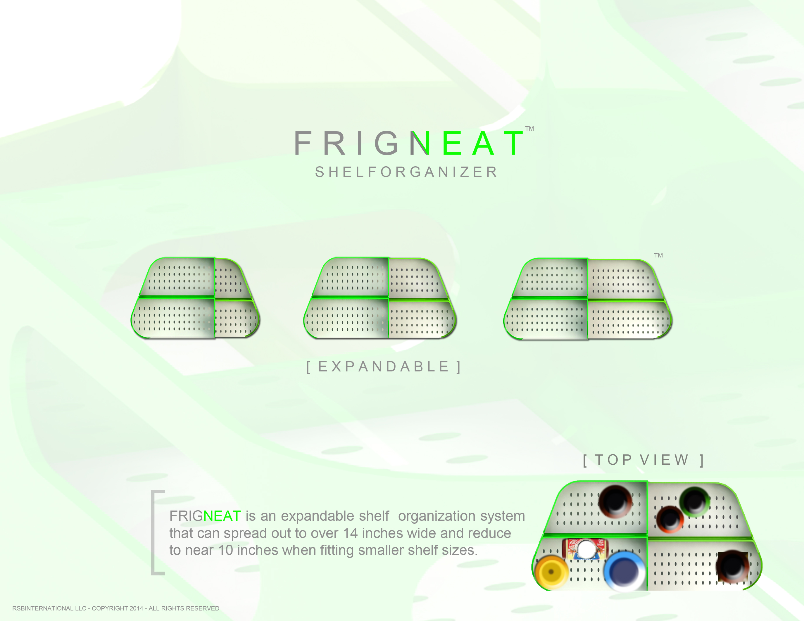 FRIGNEAT - ESS (expandable shelving system)