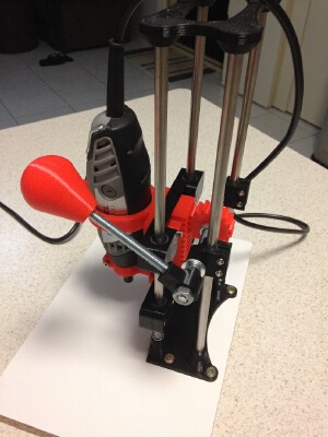 Dremel Drill Press (Remix) | 3d print model