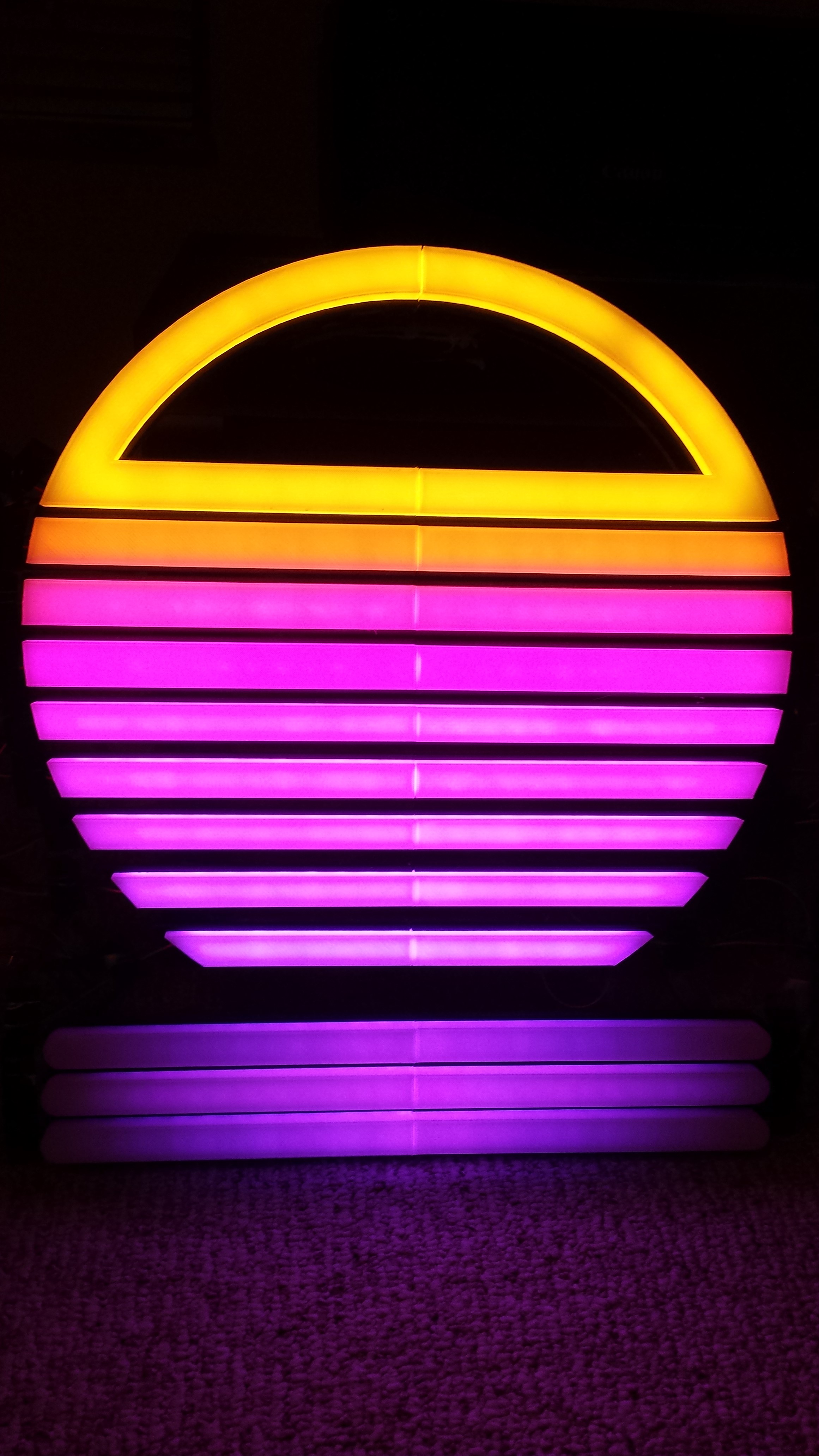 FM-84 Neon Sign