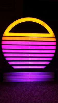 FM-84 Neon Sign | 3d print model