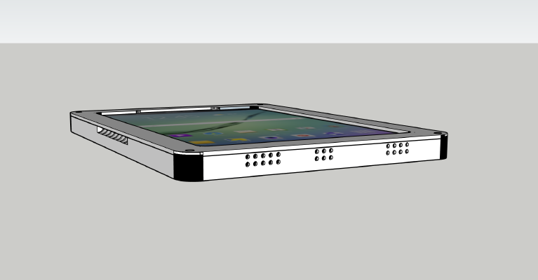 Samsung Galaxy Tab S2 8" - Wall Mount Smart Home Centre | 3d print model