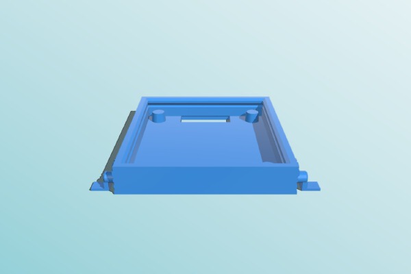 Case for Oled SSD1306 - Arduino | 3d print model