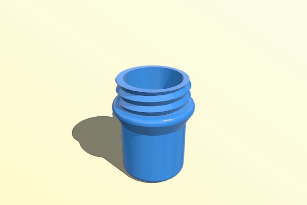 Meade 14 mm UWA Telescope Eyepiece Case | 3d print model