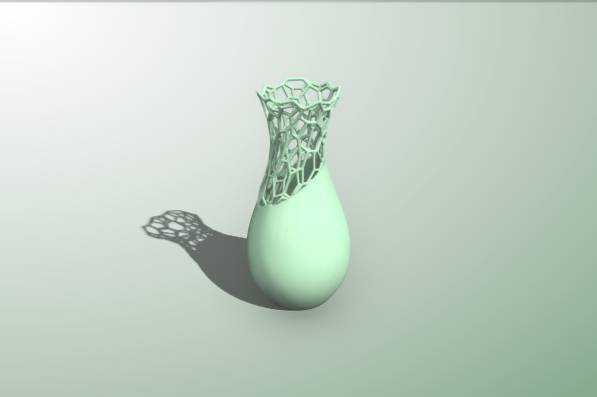 Voronoi Vase | 3d print model