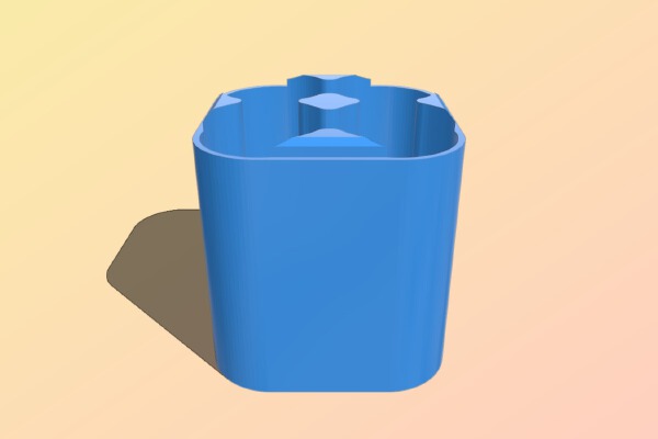 boite à 4 piles AA | 3d print model