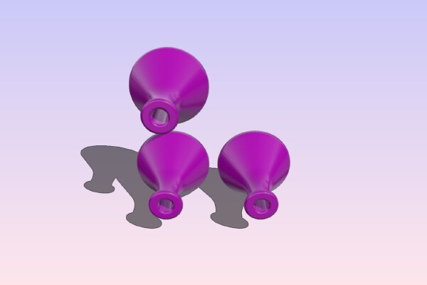 Conical flasks – Laboratory playset | 3d print model