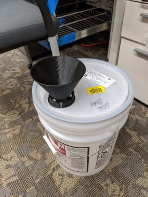 5 Gallon Bucket Funnel Cap | 3d print model