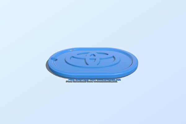 Car keychain | 3d print model
