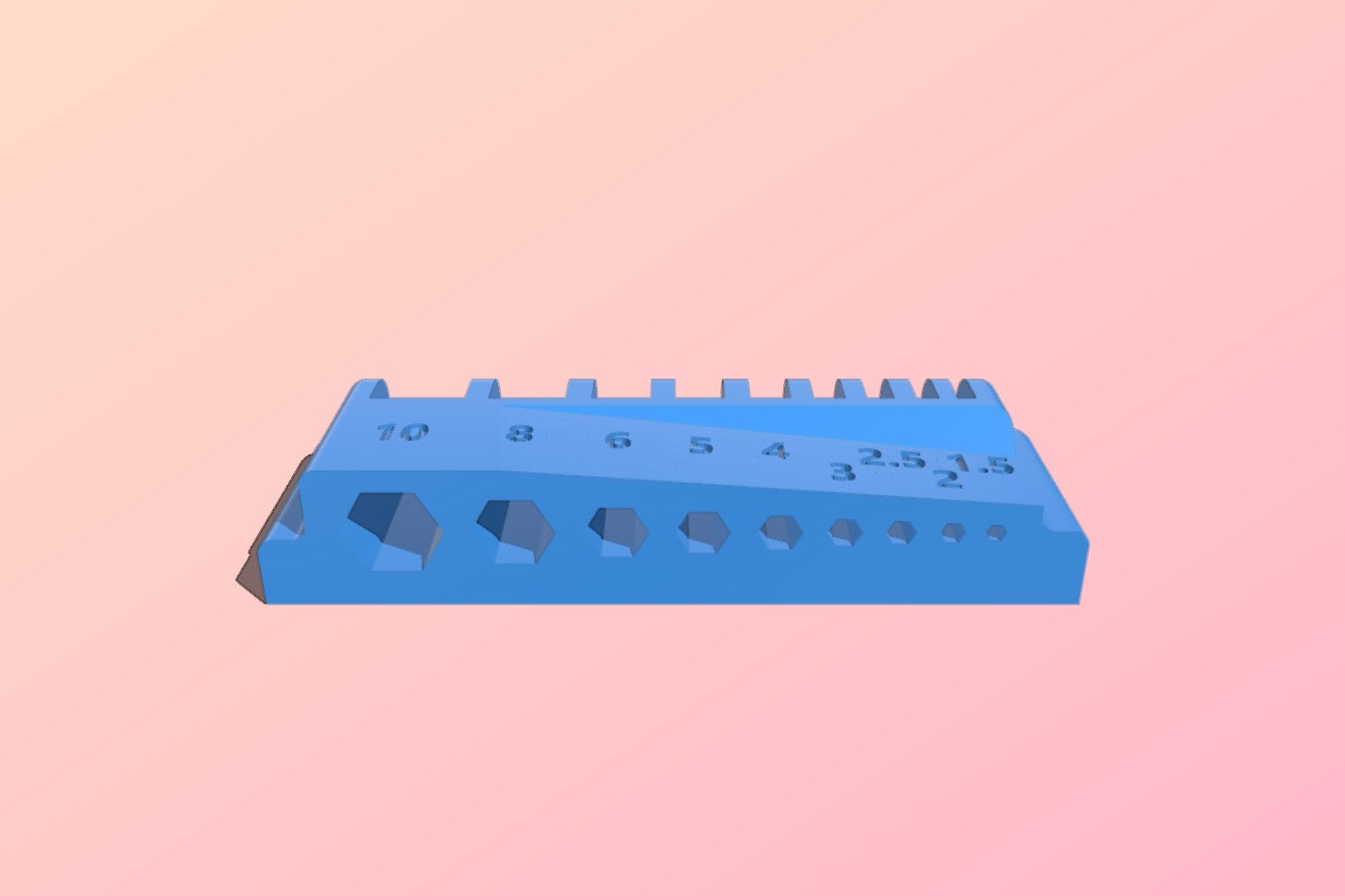 Hex key holder Skadis