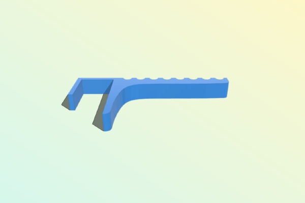 Shirt hanger on a door... | 3d print model