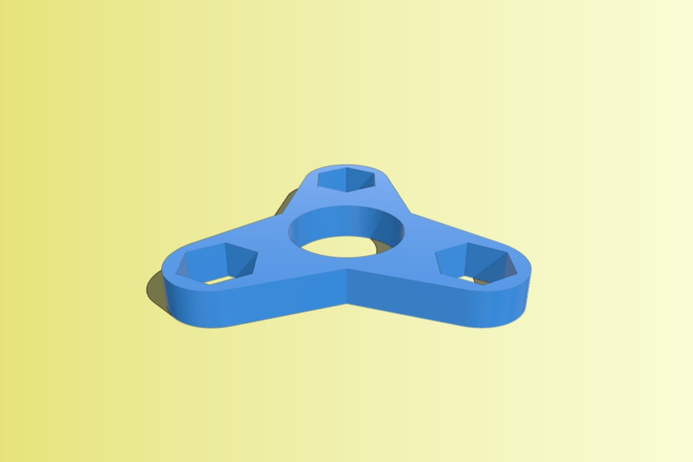 Customizable Fidget Spinner - Nuts, Coins or Bearings as Satellite