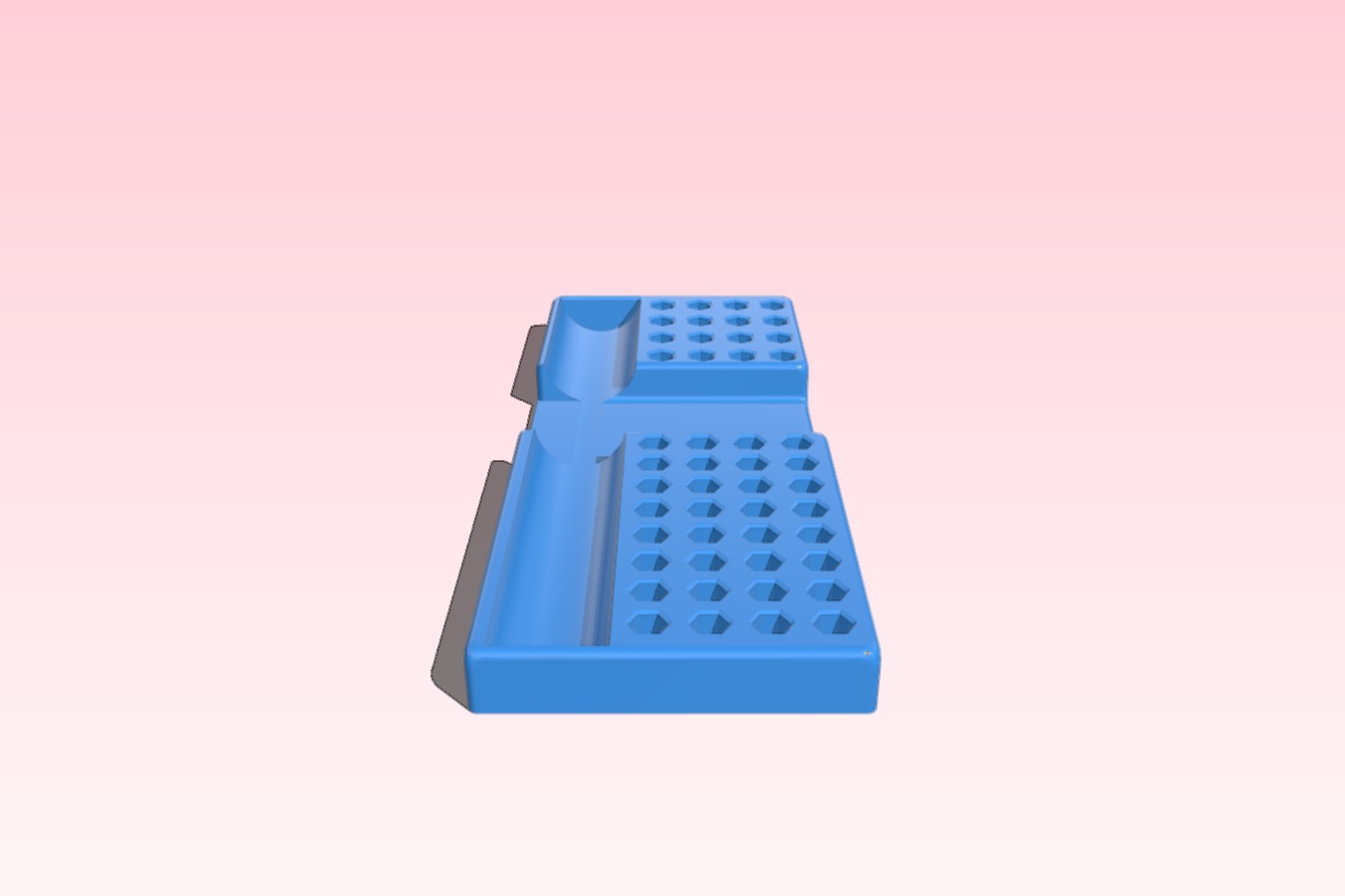 Holder for ES121 electric screwdriver and 48 bits