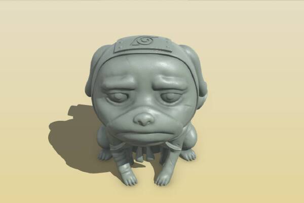 Naruto Pakkun | 3d print model