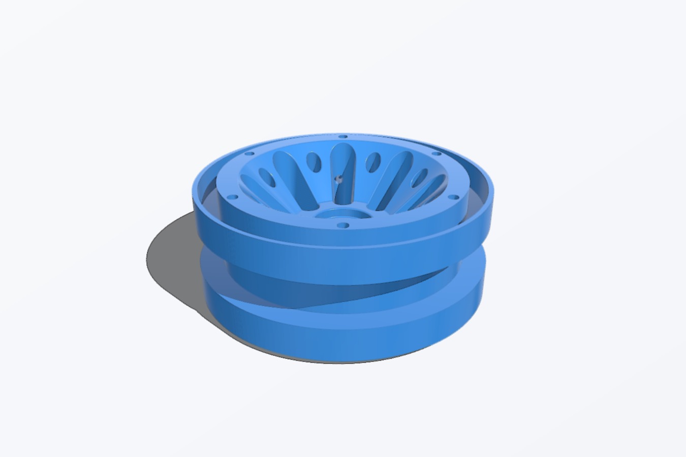 1.9 inch beadlock RC Crawler wheel v1