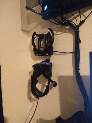 Valve Index Controller Magnetic Wall Mount Dock | 3d print model