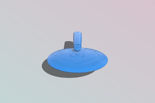 Star Trek TNG Challenger Class | 3d print model