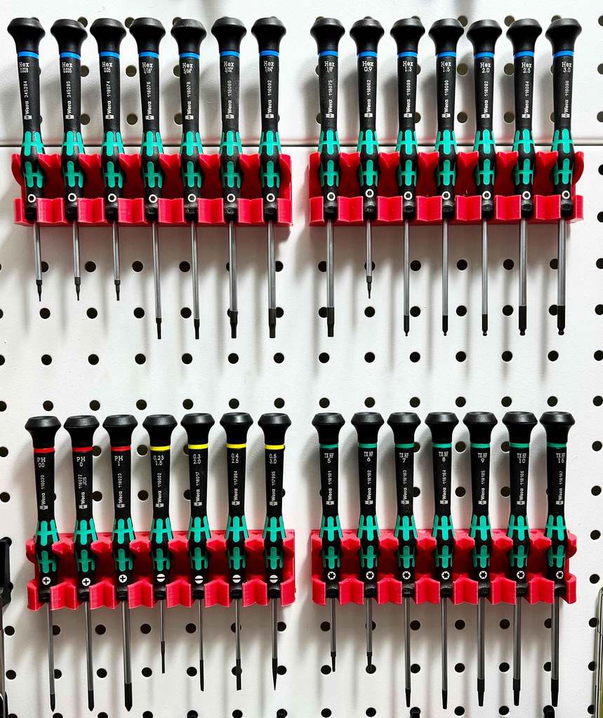 Wera Micro Holder for Pegboard