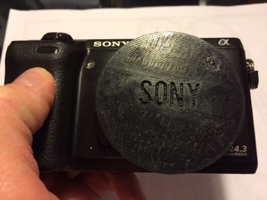 Sony Nex-7 Body Cap | 3d print model