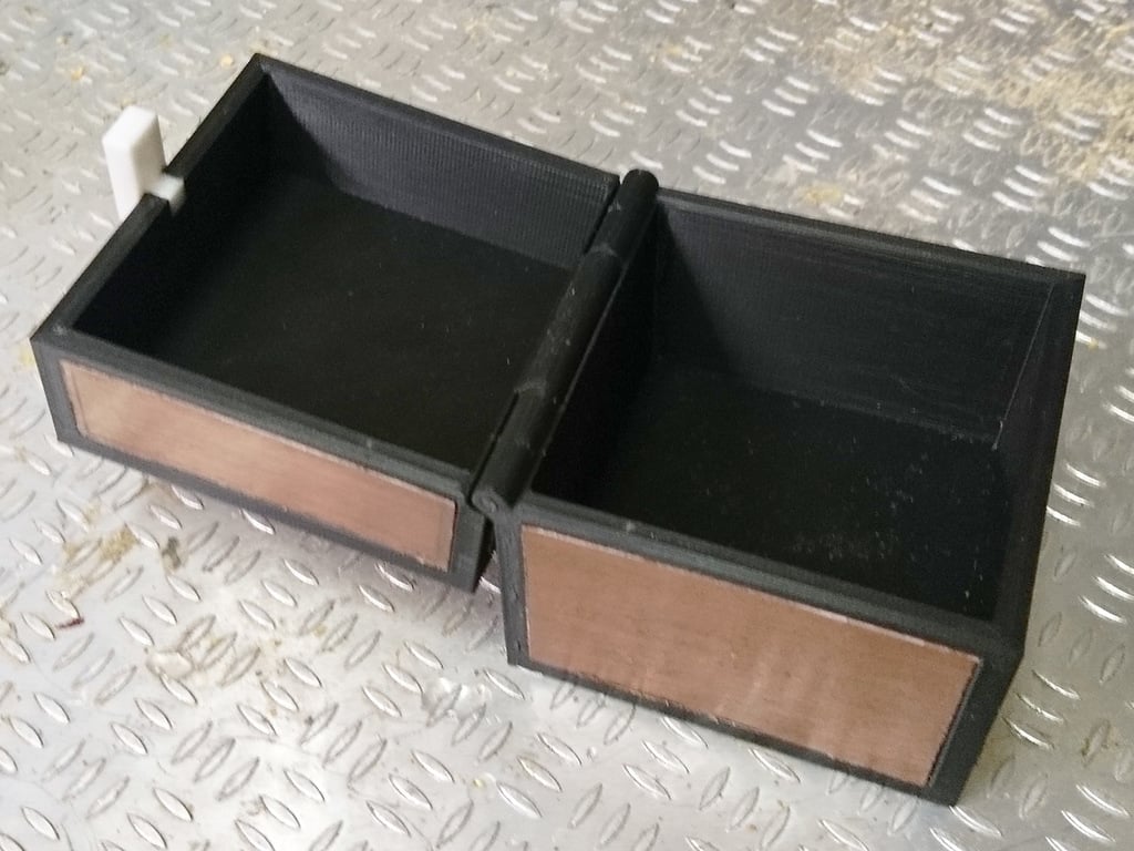 Minecraft Chest Single and Double - no magnets or lid supports