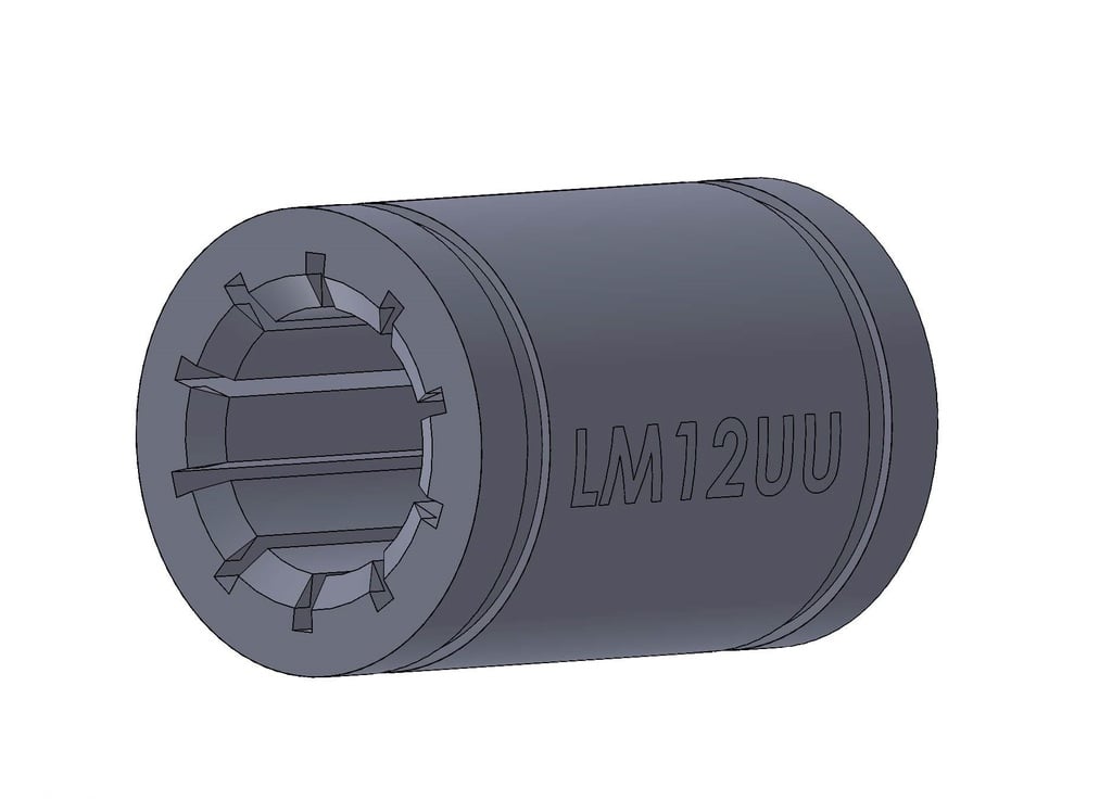 Linear bearing LM12UU - Igus Style by 2c2know