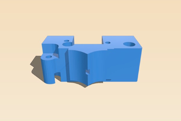 Lawsy's MK5 solidoodle extruder for ninjaflex E3D V6 edition | 3d print model
