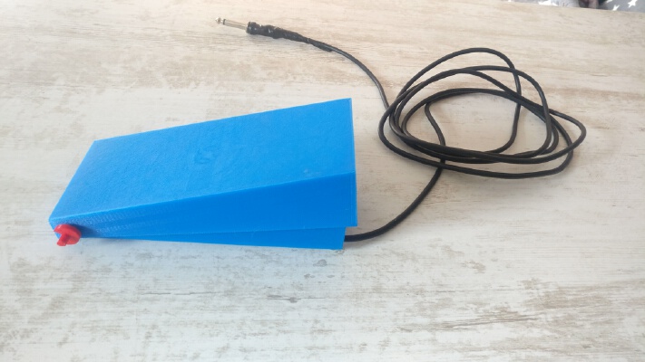 guitar pedal (switch clear_saturation) | 3d print model