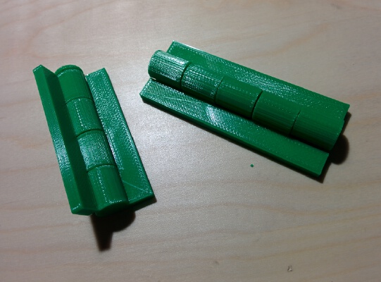 Parametric Piano Hinge V2 | 3d print model