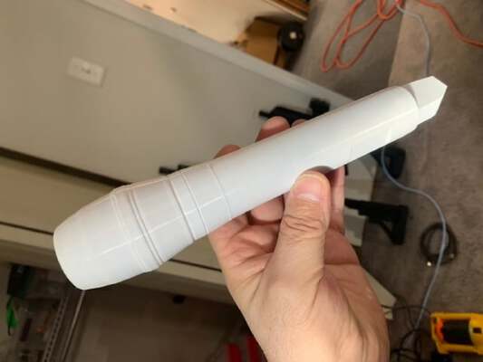 Sennheiser Microphone Mock-up | 3d print model